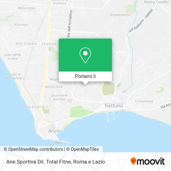 Mappa Ane Sportiva Dil. Total Fitne