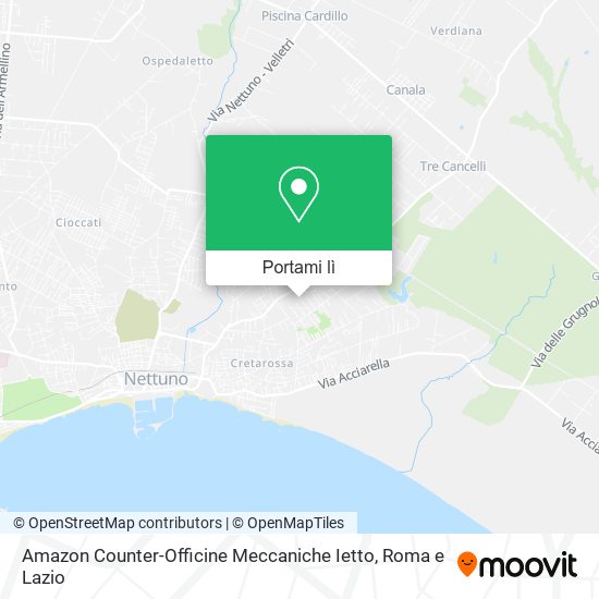 Mappa Amazon Counter-Officine Meccaniche Ietto