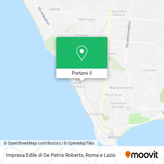 Mappa Impresa Edile di De Petris Roberto