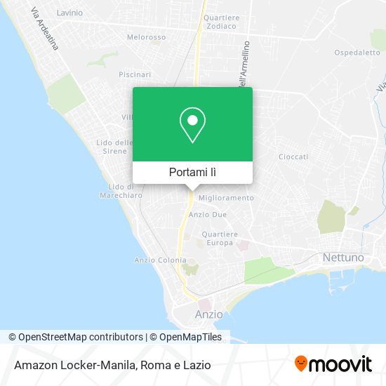 Mappa Amazon Locker-Manila