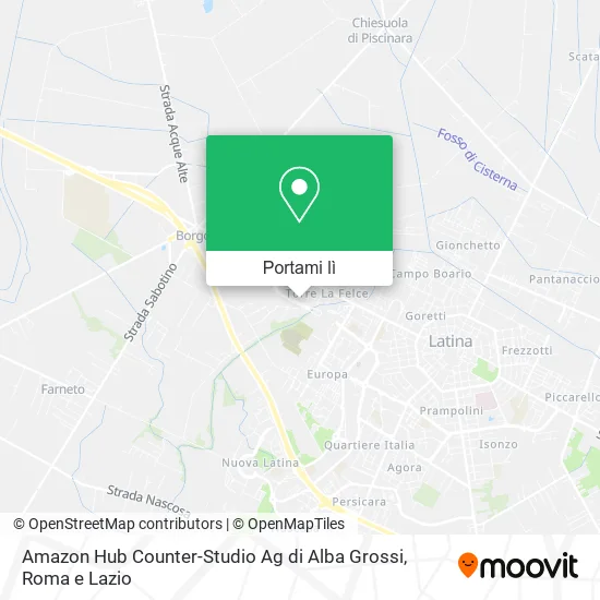 Mappa Amazon Hub Counter-Studio Ag di Alba Grossi