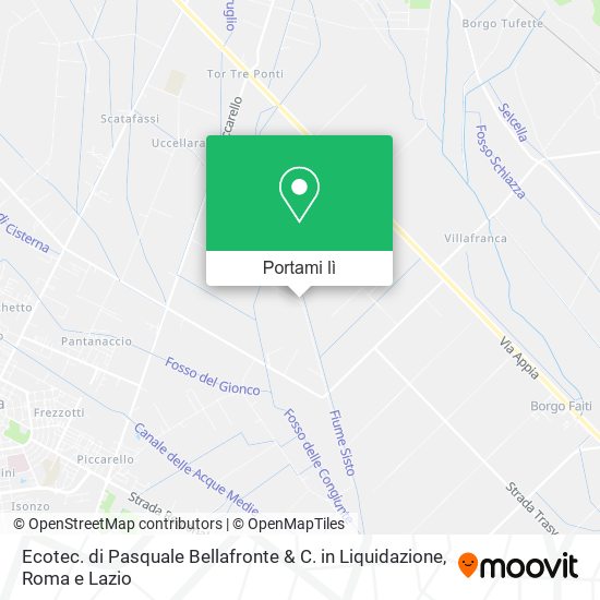 Mappa Ecotec. di Pasquale Bellafronte & C. in Liquidazione