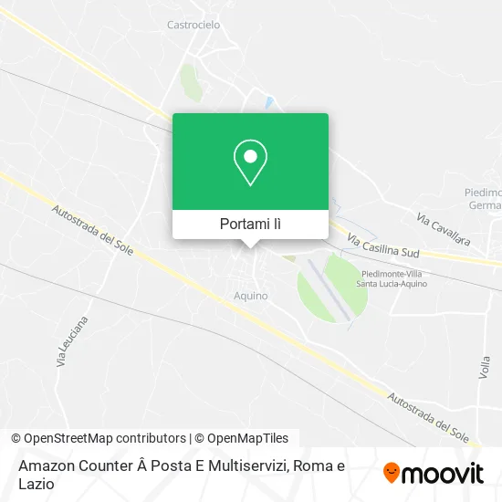 Mappa Amazon Counter Â Posta E Multiservizi