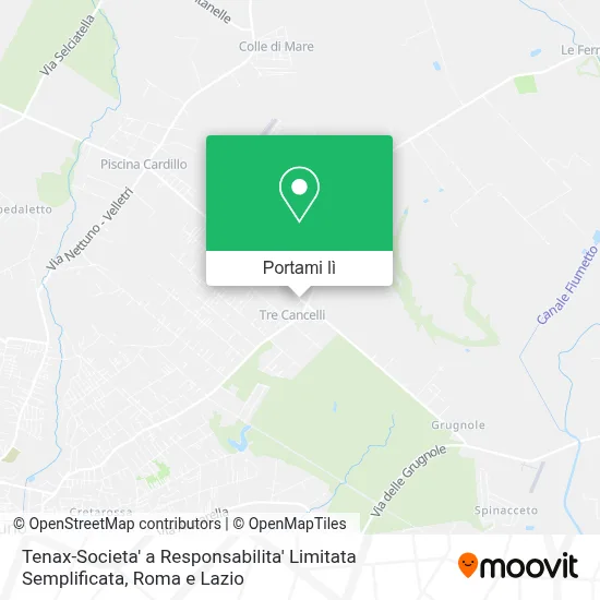 Mappa Tenax-Societa' a Responsabilita' Limitata Semplificata