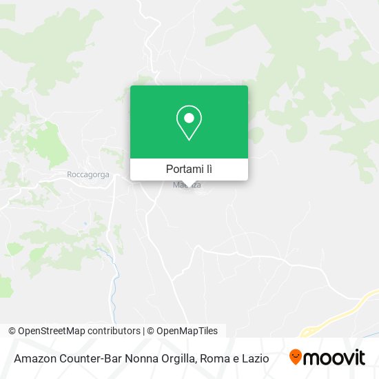 Mappa Amazon Counter-Bar Nonna Orgilla