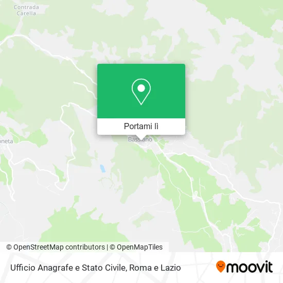 Mappa Ufficio Anagrafe e Stato Civile