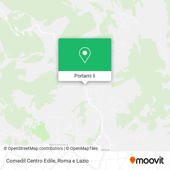 Mappa Comedil Centro Edile