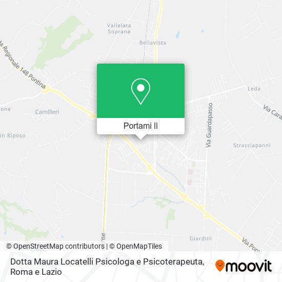 Mappa Dotta Maura Locatelli Psicologa e Psicoterapeuta