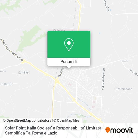 Mappa Solar Point Italia Societa' a Responsabilita' Limitata Semplifica Ta