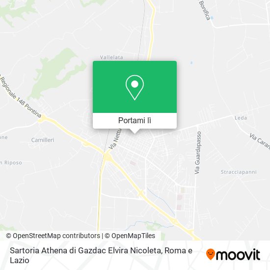 Mappa Sartoria Athena di Gazdac Elvira Nicoleta