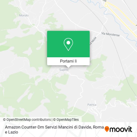 Mappa Amazon Counter-Dm Servizi Mancini di Davide