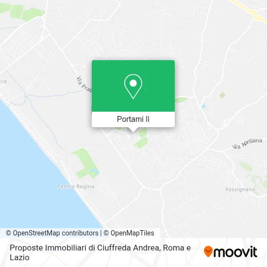 Mappa Proposte Immobiliari di Ciuffreda Andrea