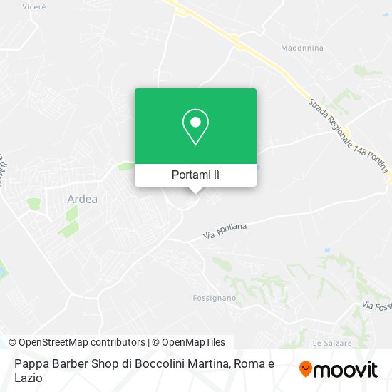 Mappa Pappa Barber Shop di Boccolini Martina