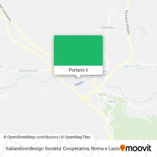 Mappa Italiandoordesign Societa' Cooperativa