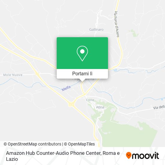 Mappa Amazon Hub Counter-Audio Phone Center