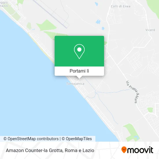 Mappa Amazon Counter-la Grotta