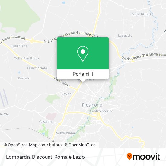 Mappa Lombardia Discount