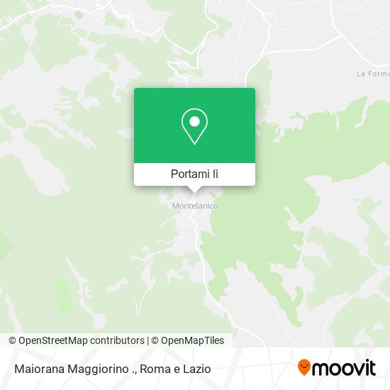 Mappa Maiorana Maggiorino .
