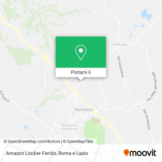 Mappa Amazon Locker-Ferido