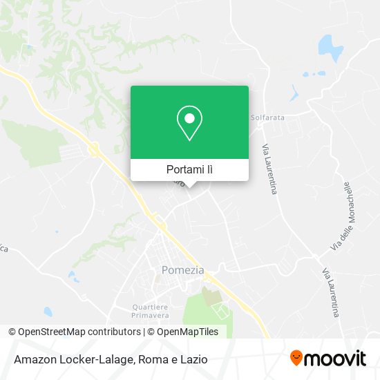 Mappa Amazon Locker-Lalage