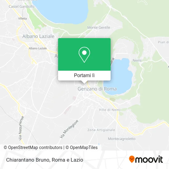 Mappa Chiarantano Bruno