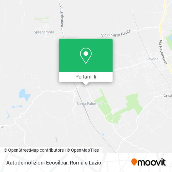 Mappa Autodemolizioni Ecosilcar