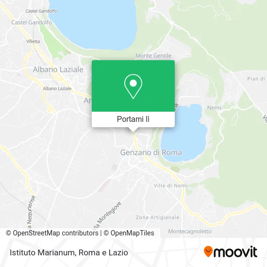 Mappa Istituto Marianum