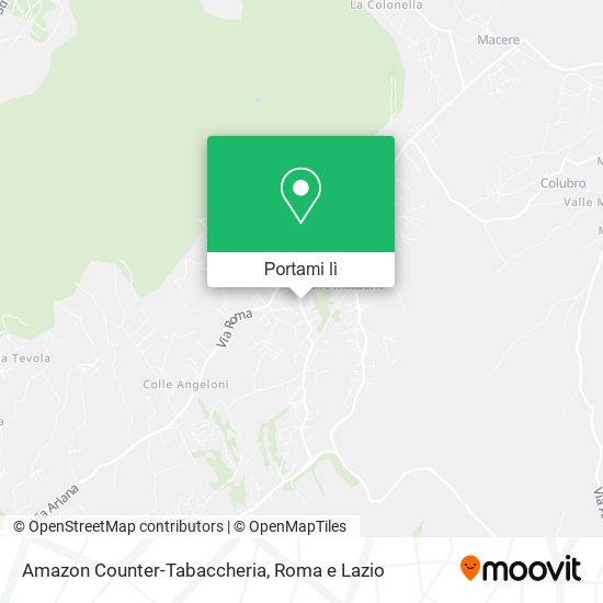 Mappa Amazon Counter-Tabaccheria