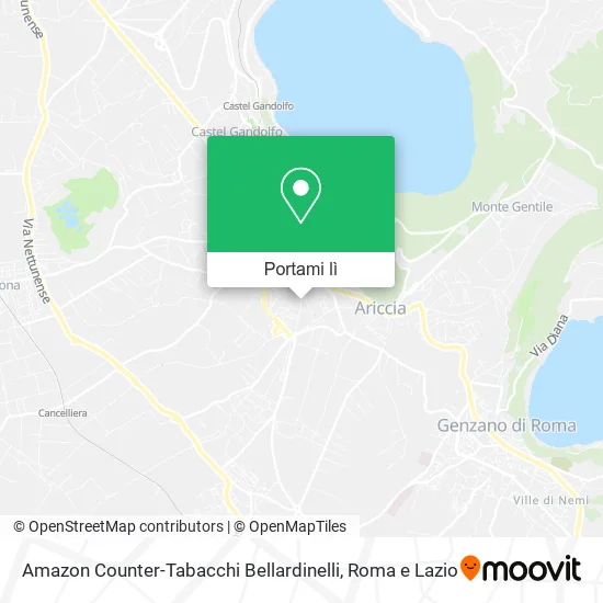 Mappa Amazon Counter-Tabacchi Bellardinelli