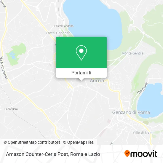 Mappa Amazon Counter-Ceris Post