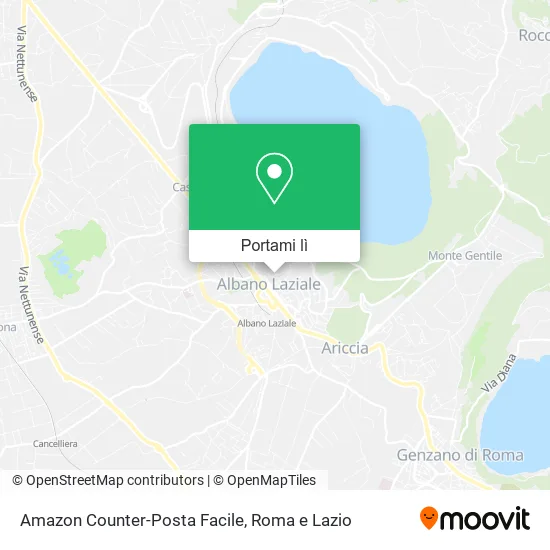 Mappa Amazon Counter-Posta Facile