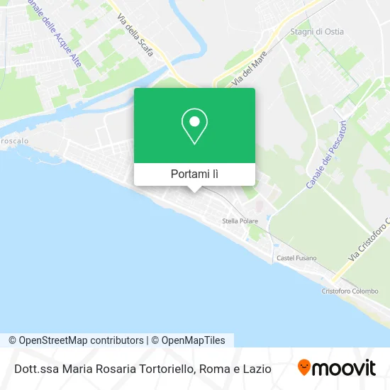 Mappa Dott.ssa Maria Rosaria Tortoriello