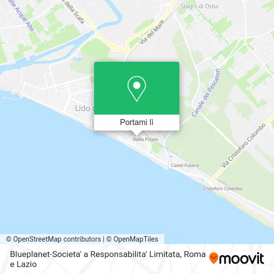 Mappa Blueplanet-Societa' a Responsabilita' Limitata