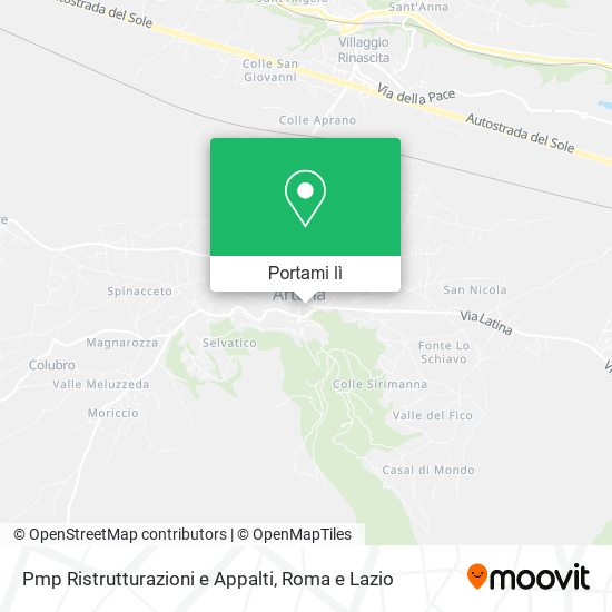 Mappa Pmp Ristrutturazioni e Appalti