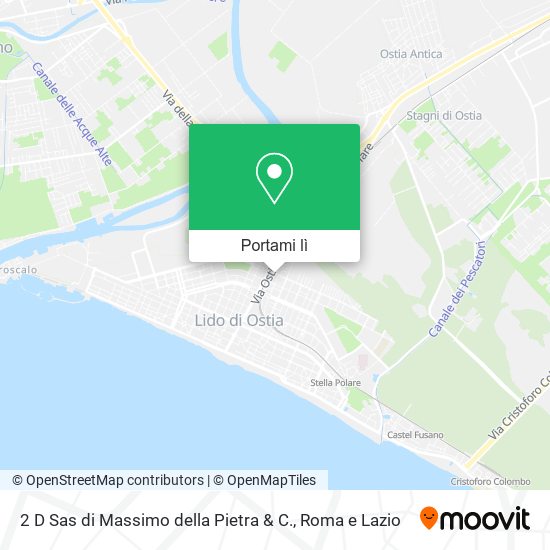 Mappa 2 D Sas di Massimo della Pietra & C.