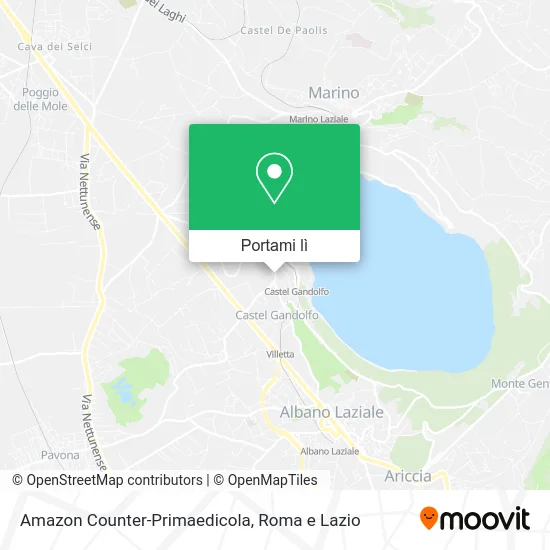 Mappa Amazon Counter-Primaedicola