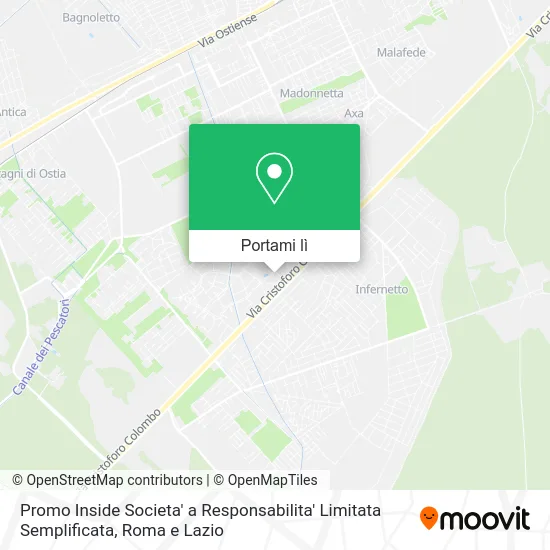 Mappa Promo Inside Societa' a Responsabilita' Limitata Semplificata