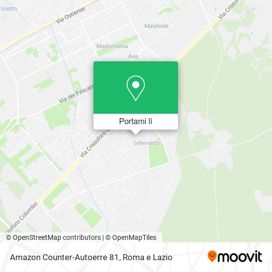 Mappa Amazon Counter-Autoerre 81
