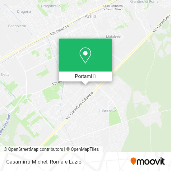 Mappa Casamirra Michel