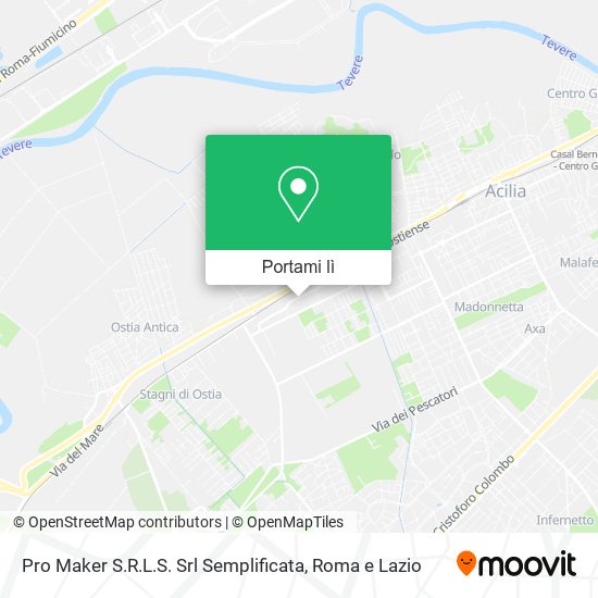 Mappa Pro Maker S.R.L.S. Srl Semplificata