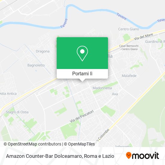 Mappa Amazon Counter-Bar Dolceamaro