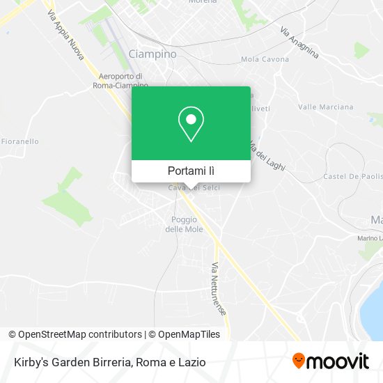 Mappa Kirby's Garden Birreria