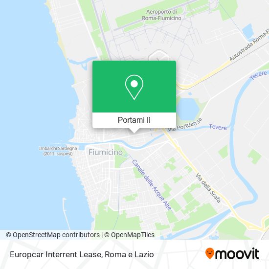 Mappa Europcar Interrent Lease