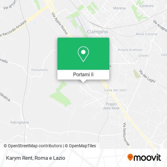 Mappa Karym Rent