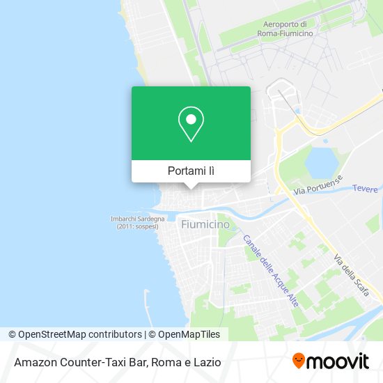 Mappa Amazon Counter-Taxi Bar