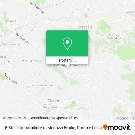 Mappa 5 Stelle Immobiliare di Mecozzi Emilio