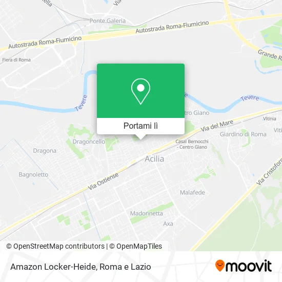 Mappa Amazon Locker-Heide