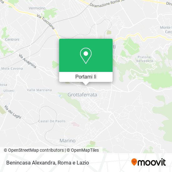 Mappa Benincasa Alexandra