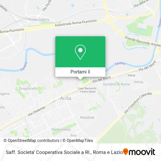 Mappa Saff. Societa' Cooperativa Sociale a Rl.