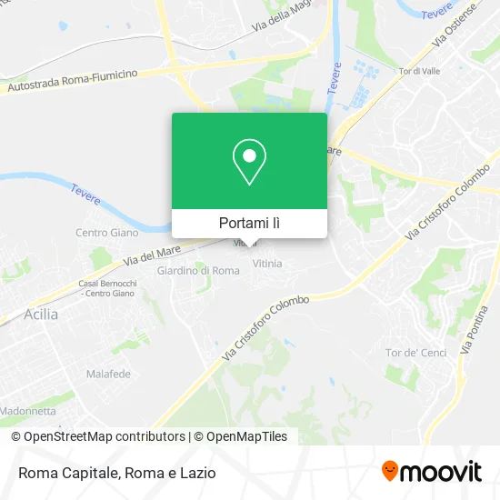 Mappa Roma Capitale